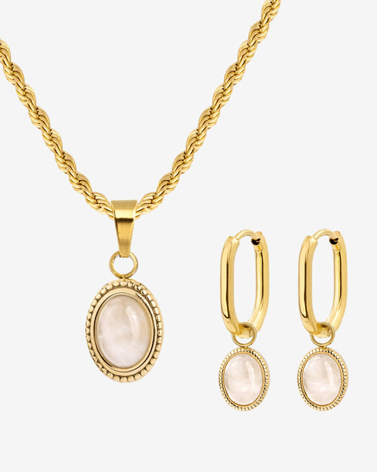 Blush Quartz Bundle gold