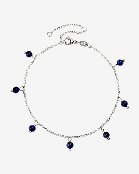 Blue Bay Anklet Silver