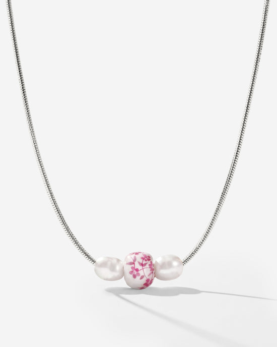 Painted Pink Necklace