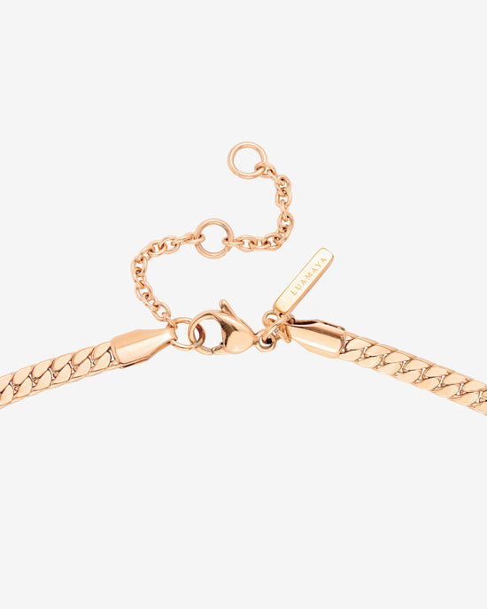 Snaked Necklace Rose Gold