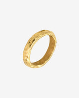 Hammered Unity Ring Gold