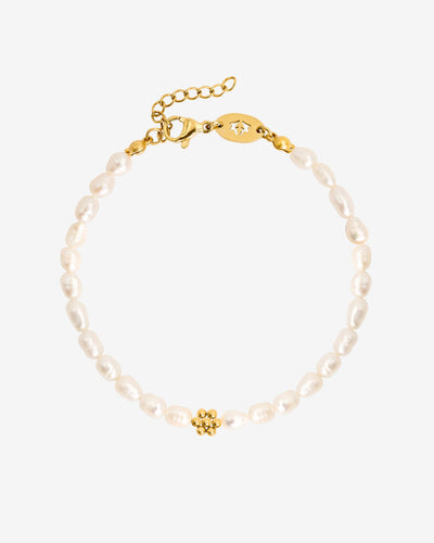 Blossom Pearl Bracelet Gold