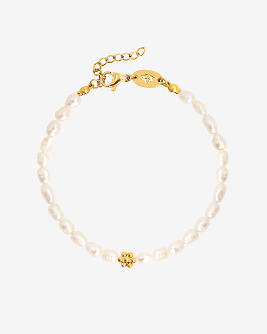 Blossom Pearl Bracelet Gold