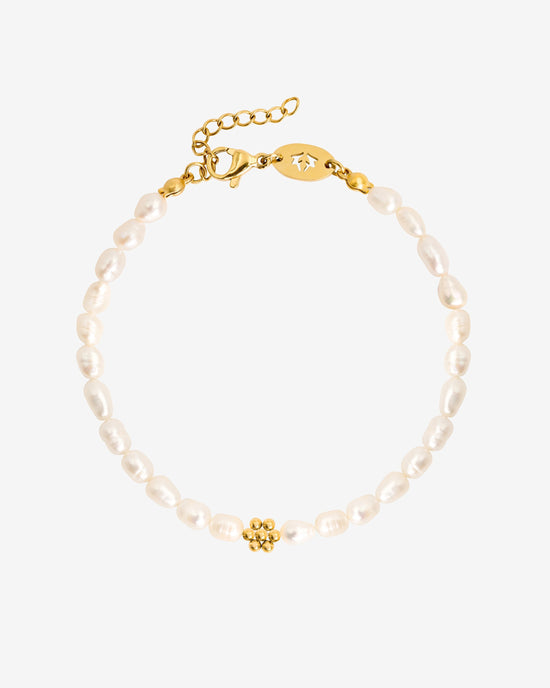 Blossom Pearl Bracelet Gold