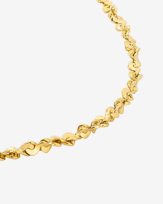 Tinsel Chain Bracelet gold