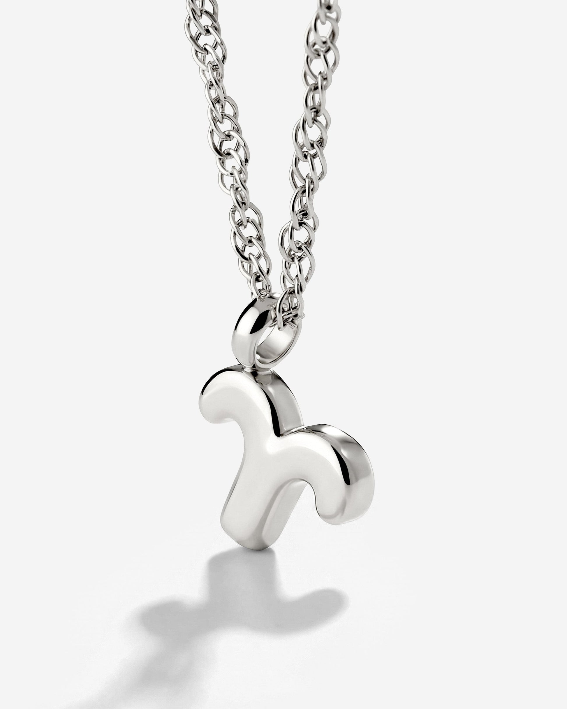 Aries Bubble Necklace Silver