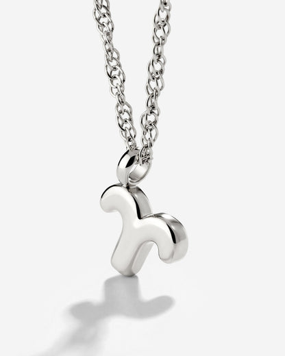 Aries Bubble Necklace Silver