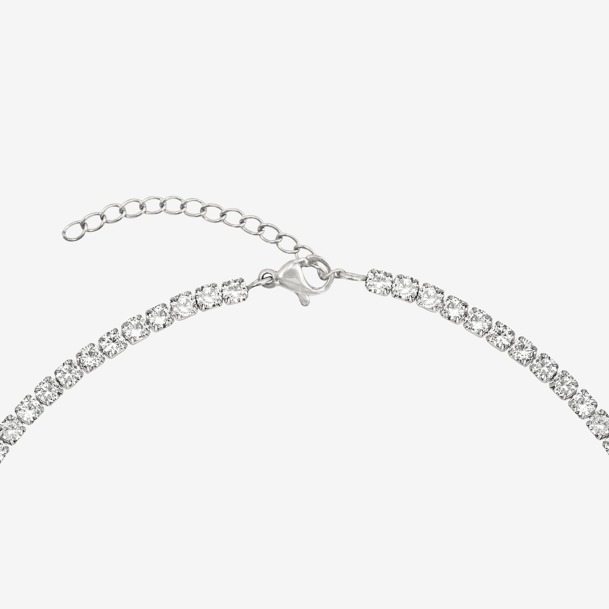 Blaze Choker Silver