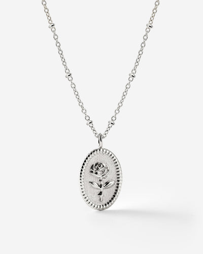 Tale as old as time Necklace Silver