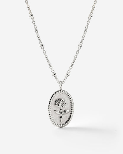 Tale as old as time Necklace Silver