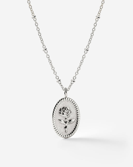 Tale as old as time Necklace Silver