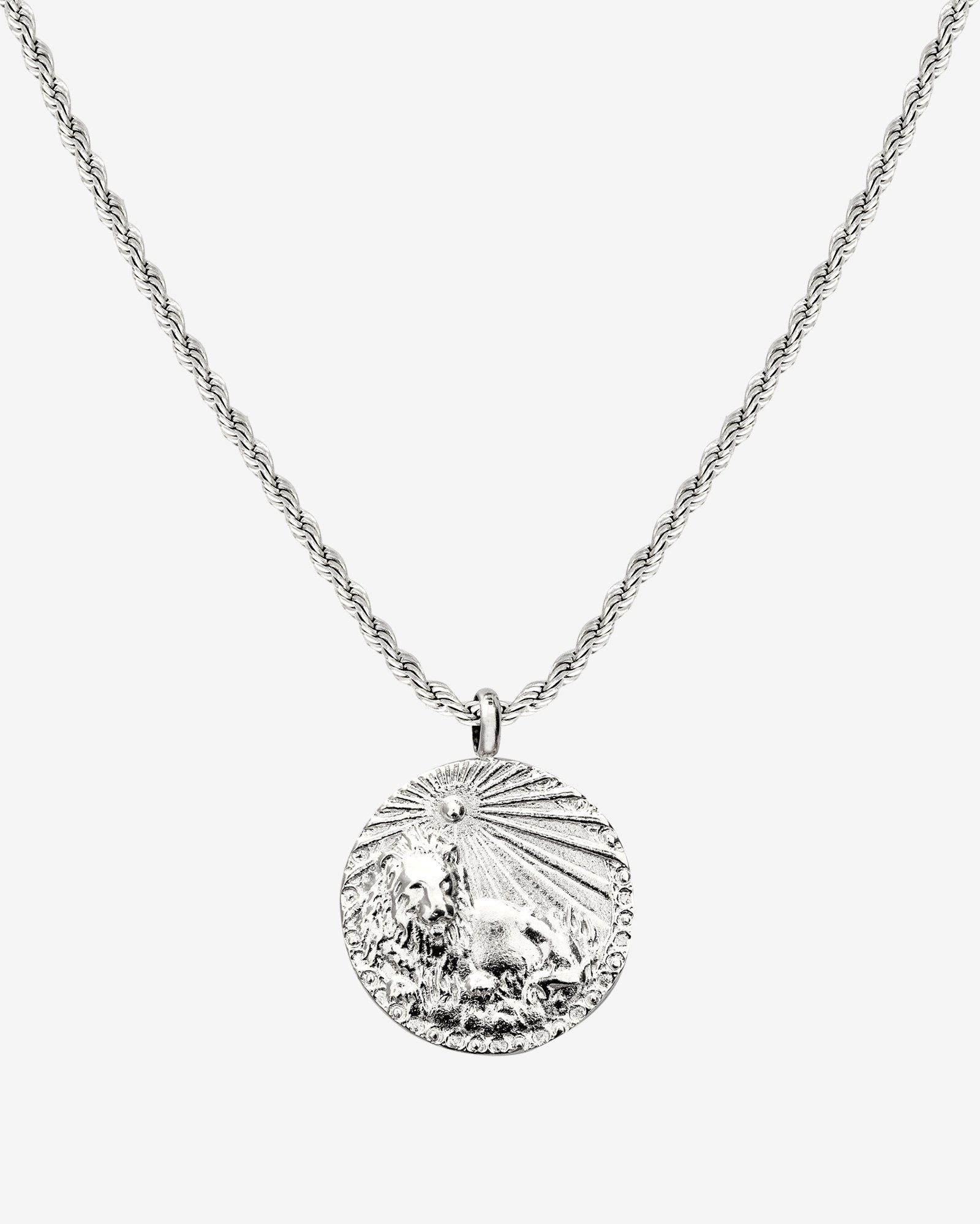Zodiac Sign Necklace Silver