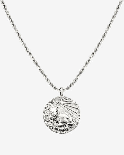 Zodiac Sign Necklace Silver