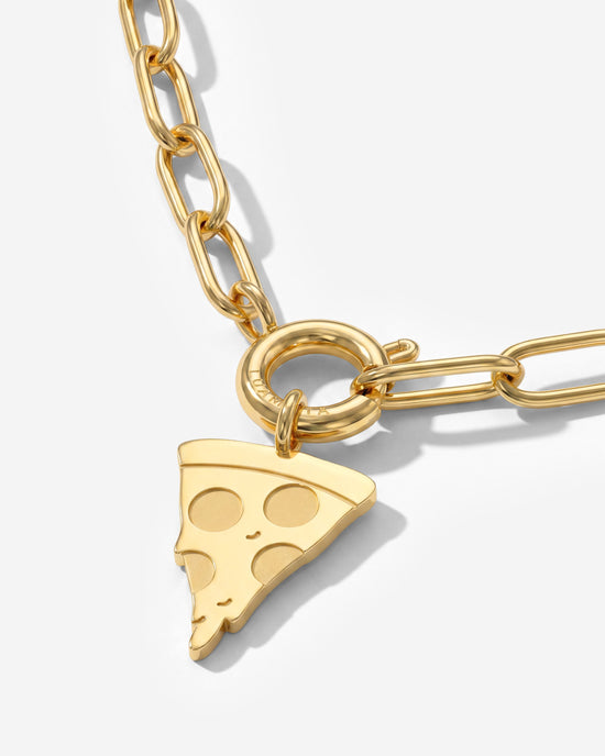 Bella Pizza Oval Links Necklace Set