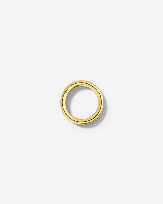 Basic Click Piercing Ring Gold