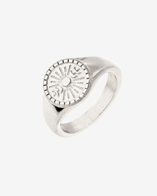 Power Krissi Signet Ring Silver