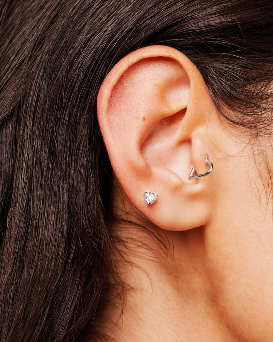 Spark Studs Silver