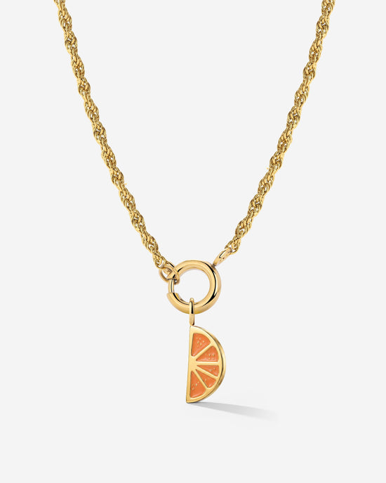 Juicy Rope Chain Necklace Set Gold