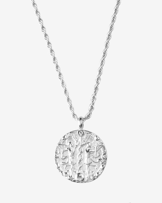 Zodiac Sign Necklace Silver