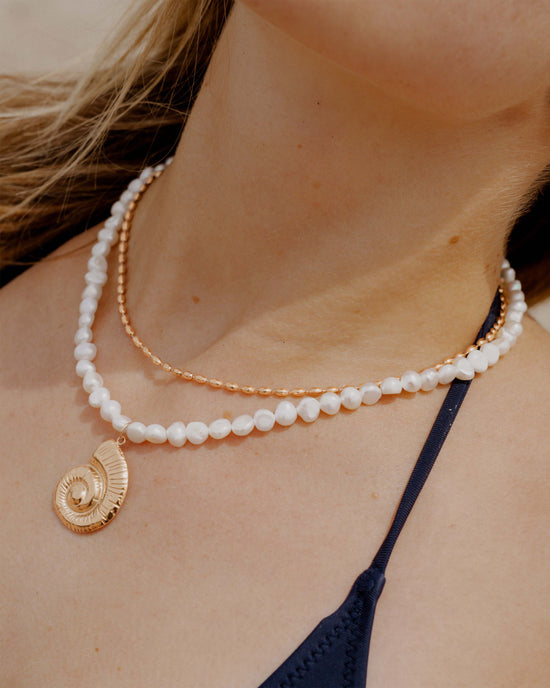 Drop in the Ocean Necklace Rose Gold