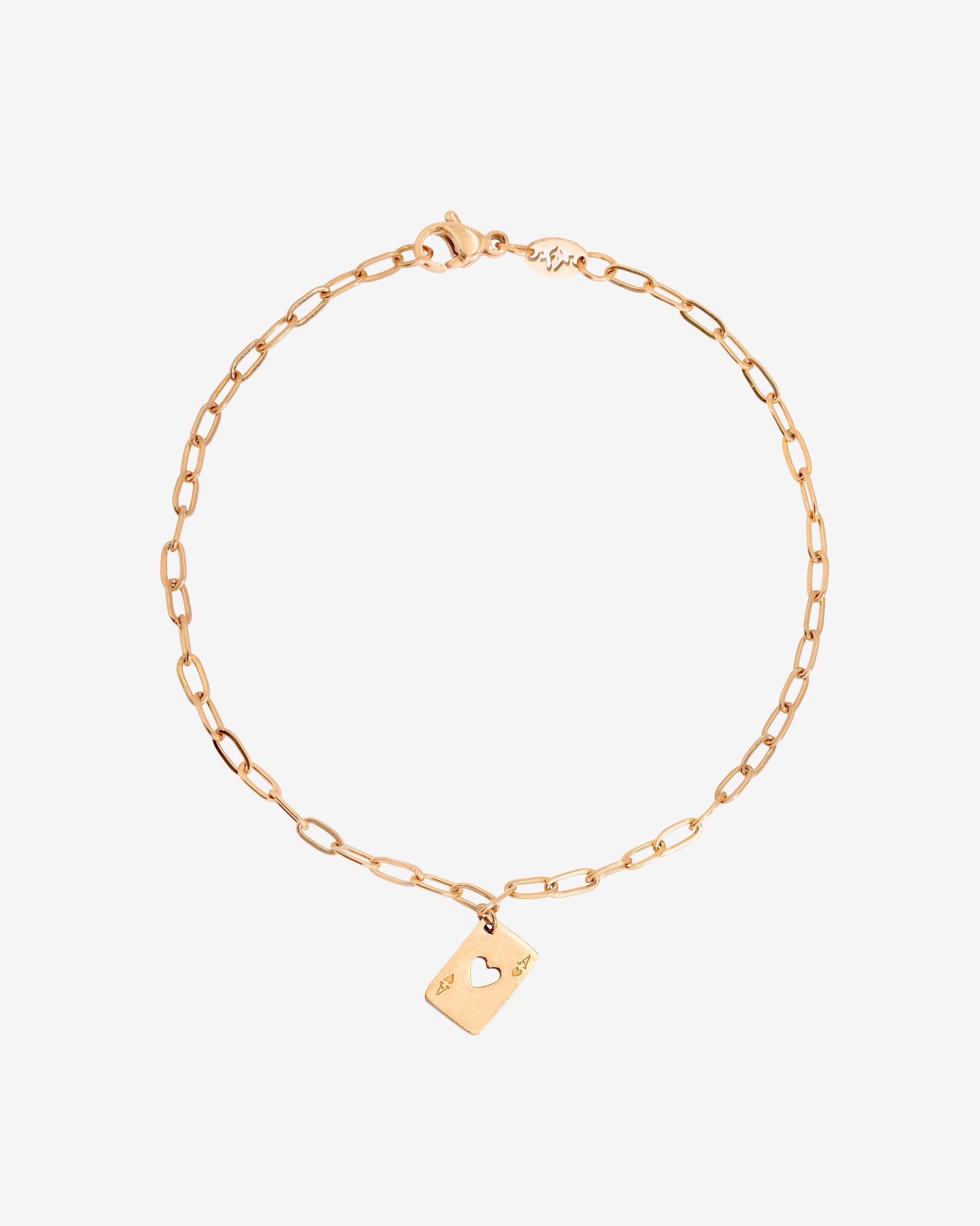 Ace Up the Sleeve Bracelet Rose Gold