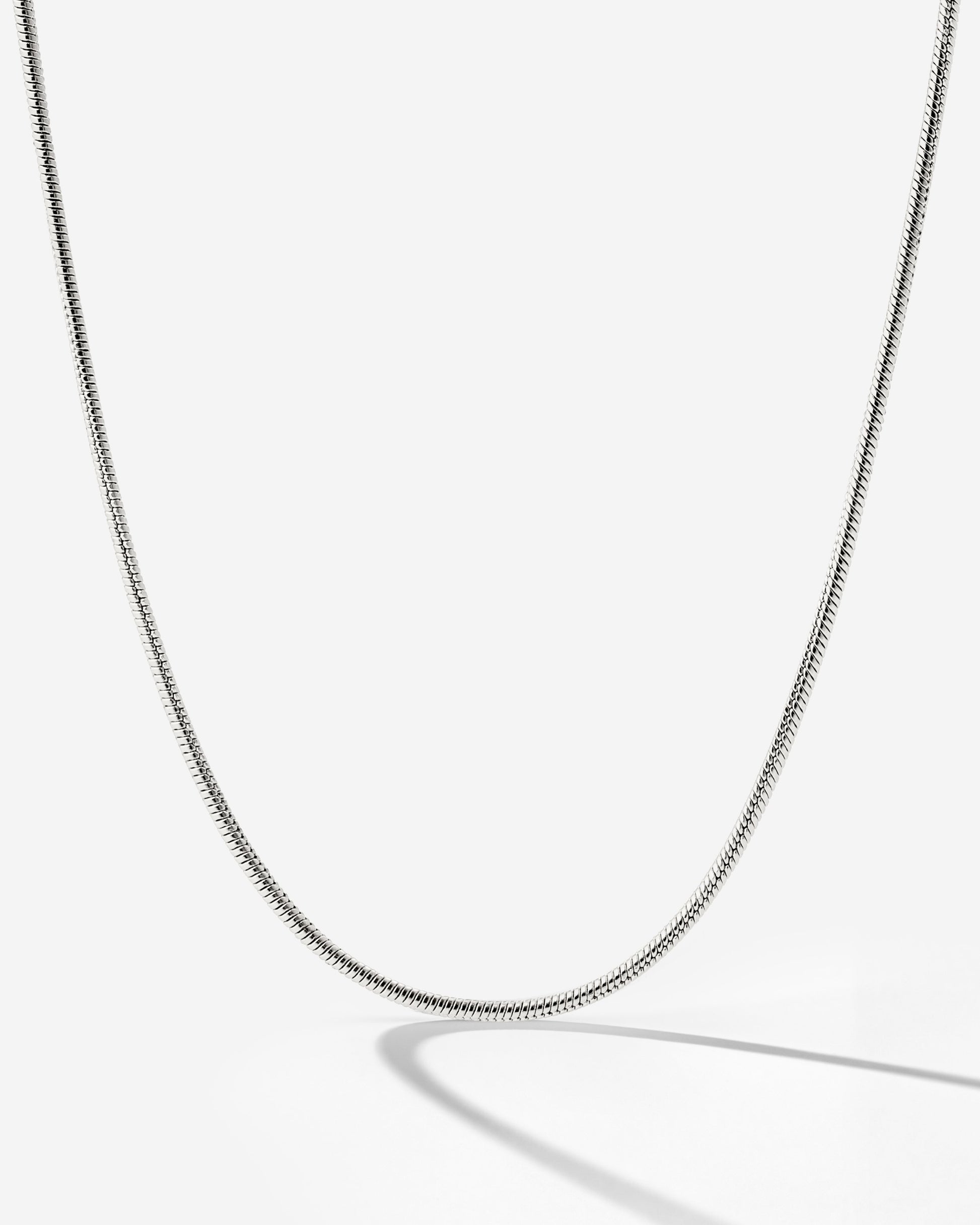 Slim Round Snake Necklace