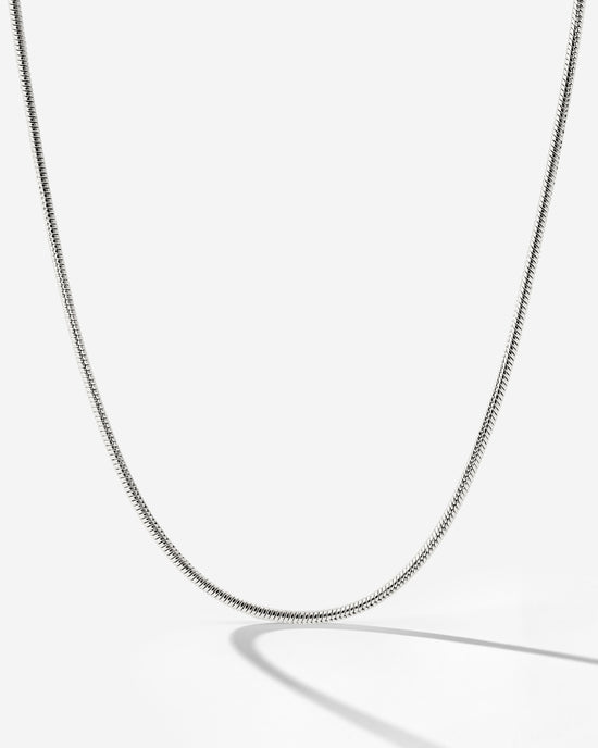 Schlanke runde Schlangenkette