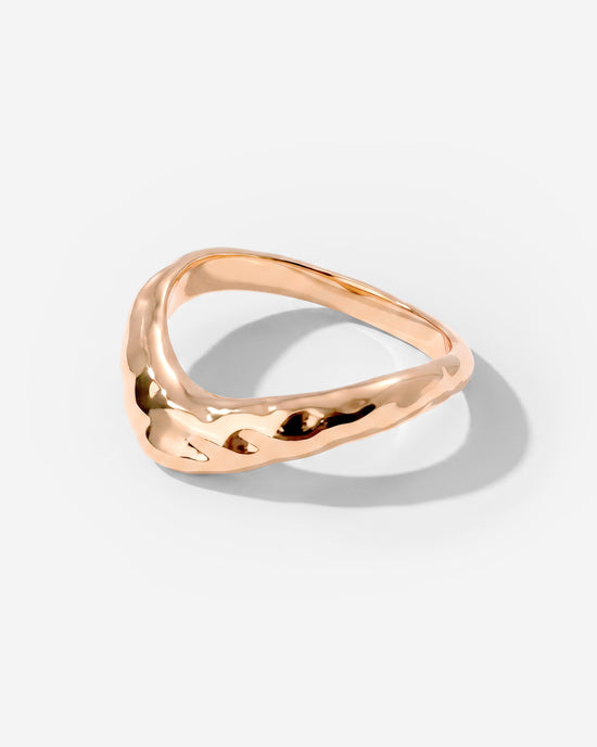 Hammered Serena Ring