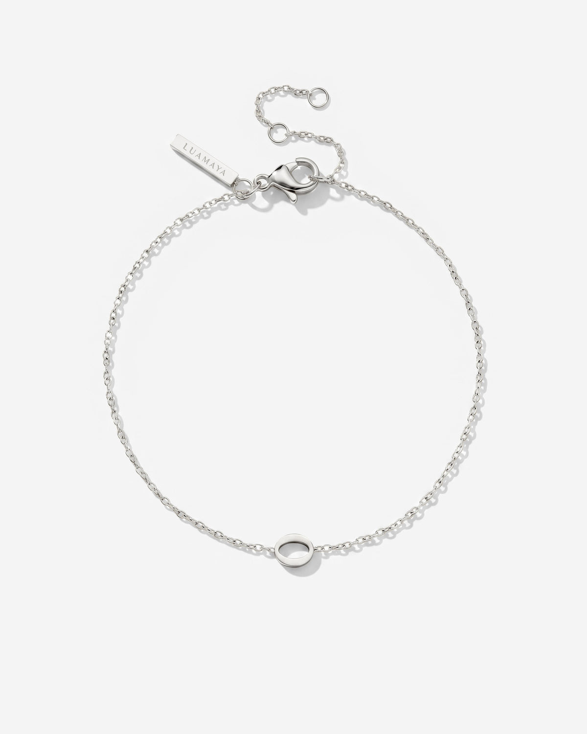 Tiny Letter Bracelet