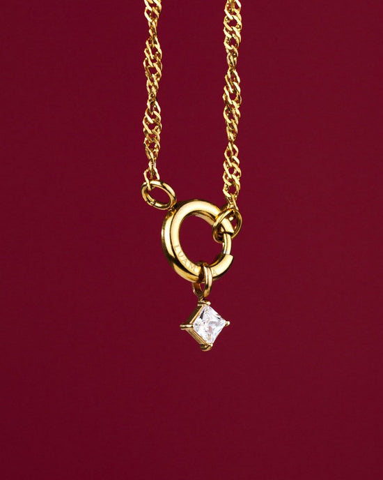 North Star Singapore Chain Necklace Set Silver