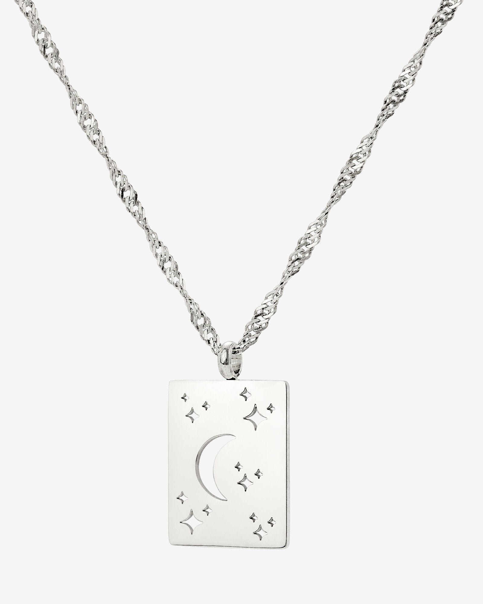 Midnight Lover Necklace Silver