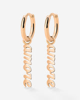 Amore puro Hoop Set Small Rose Gold