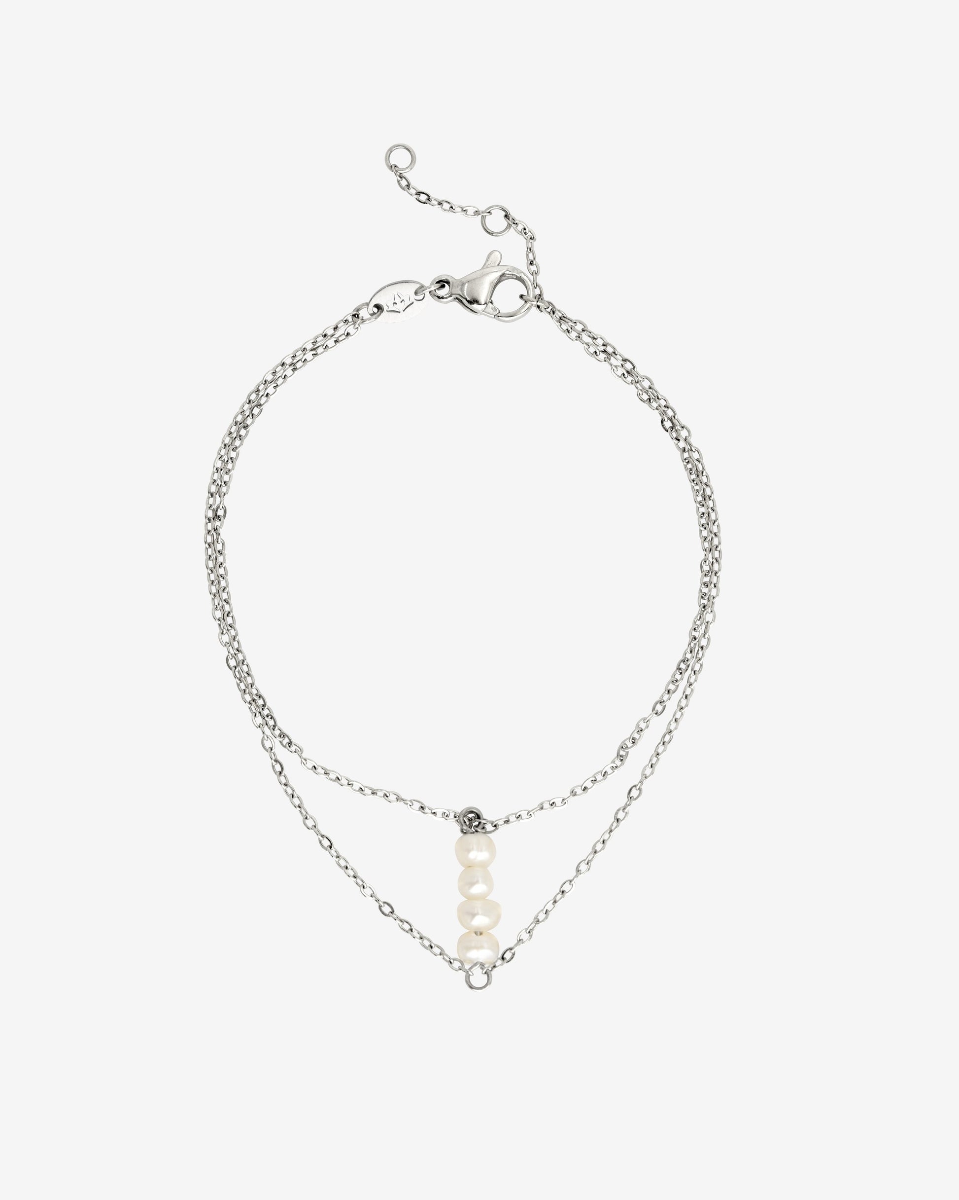 Lisys Pure Pearl Bracelet Silver