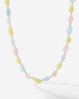 Cotton Candy Choker Silver