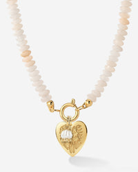 Blushstone Charm Necklace Set