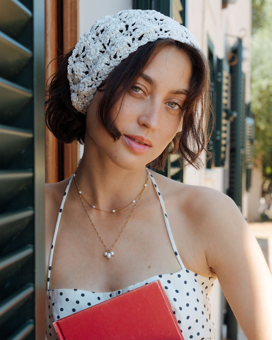 Three Pearls Necklace