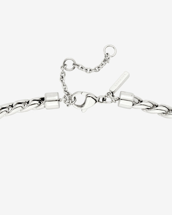 Spiral Links Necklace Silver