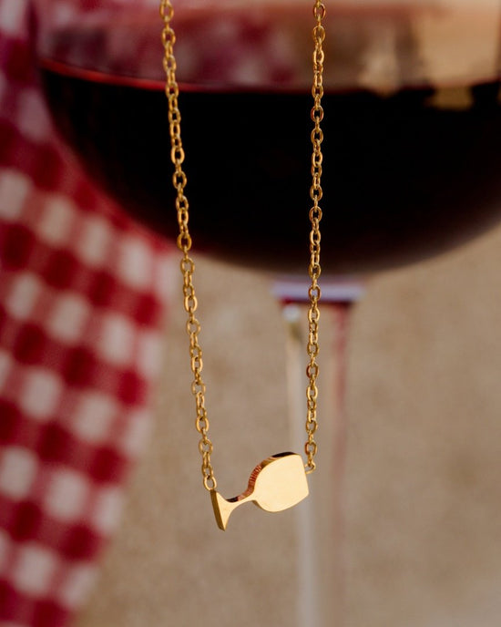 Vino Veritas Necklace Silver