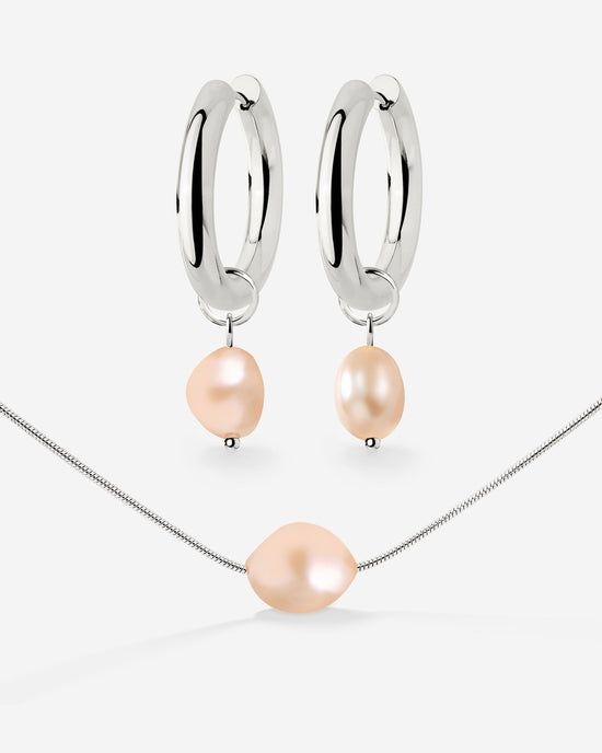 Blush Pearl Bundle Silver