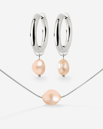 Blush Pearl Bundle Silver