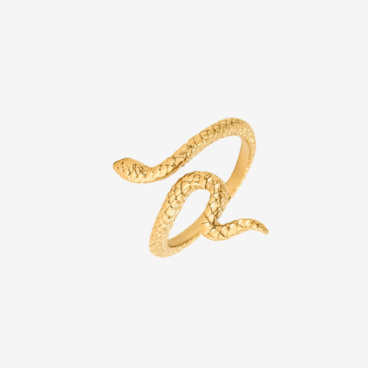 Lola Selflove Snake Ring gold