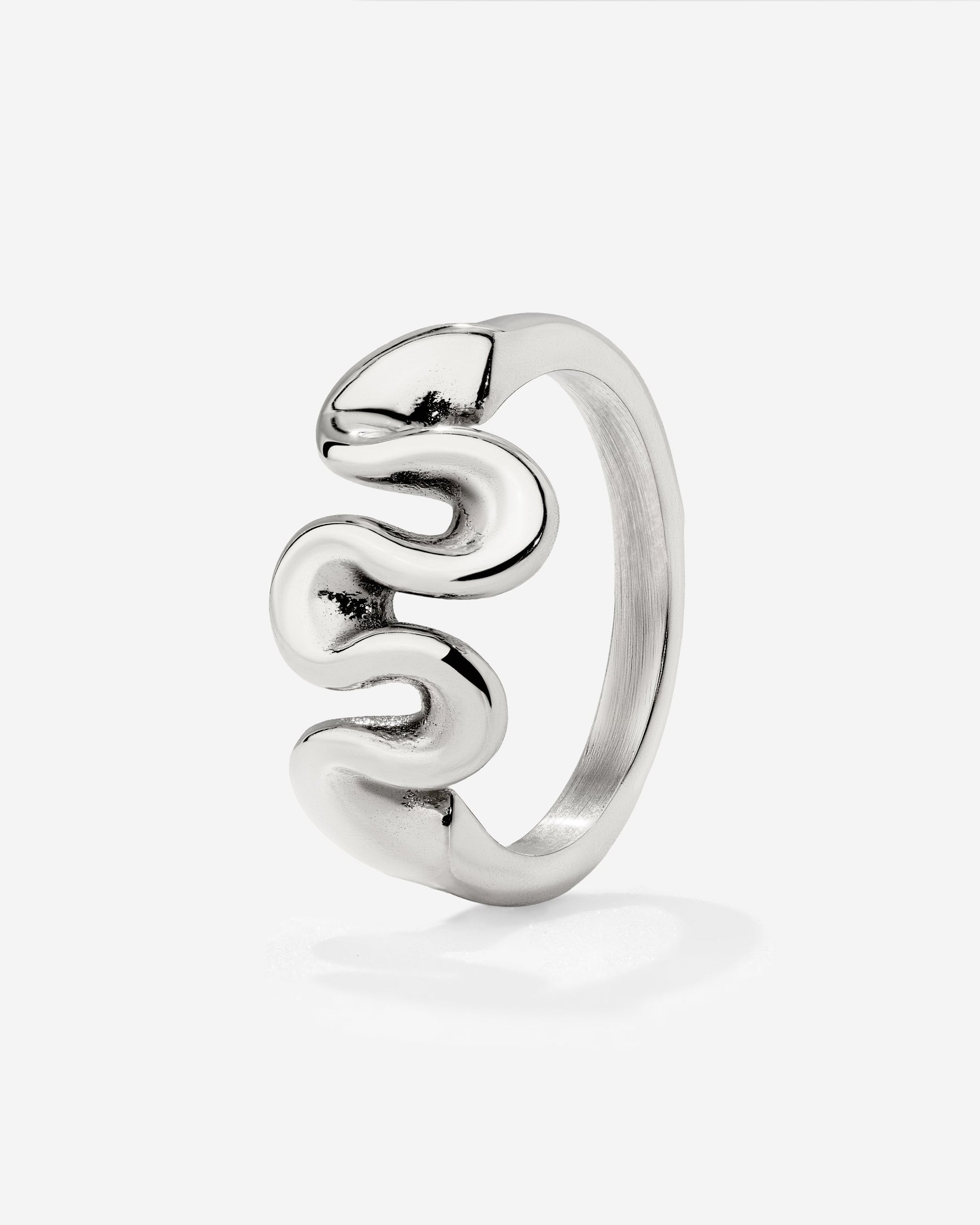 Swirl Ring Silver