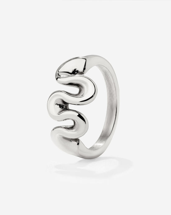 Swirl Ring Silver