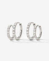 Glimmer Hoop Bundle Silver