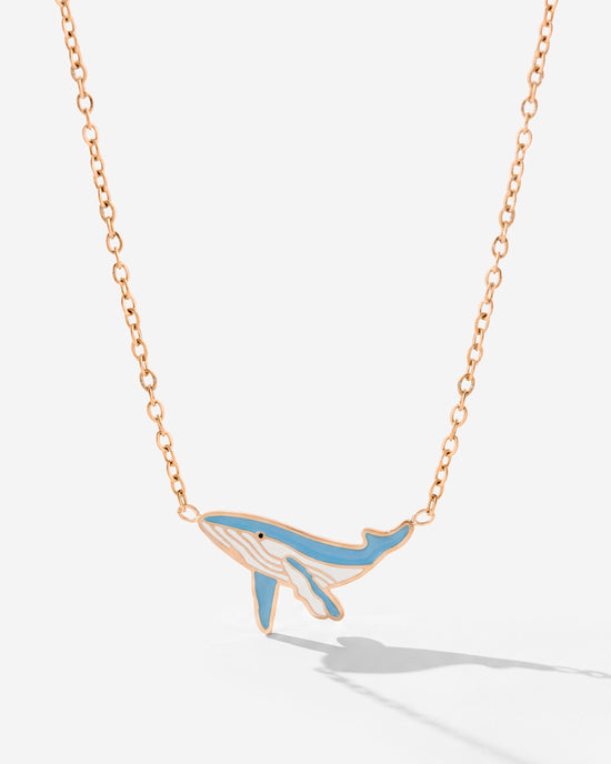 Blue Whale Necklace