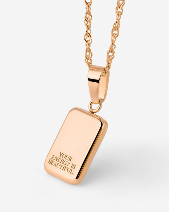Your energy is beautiful Bundle Rose Gold