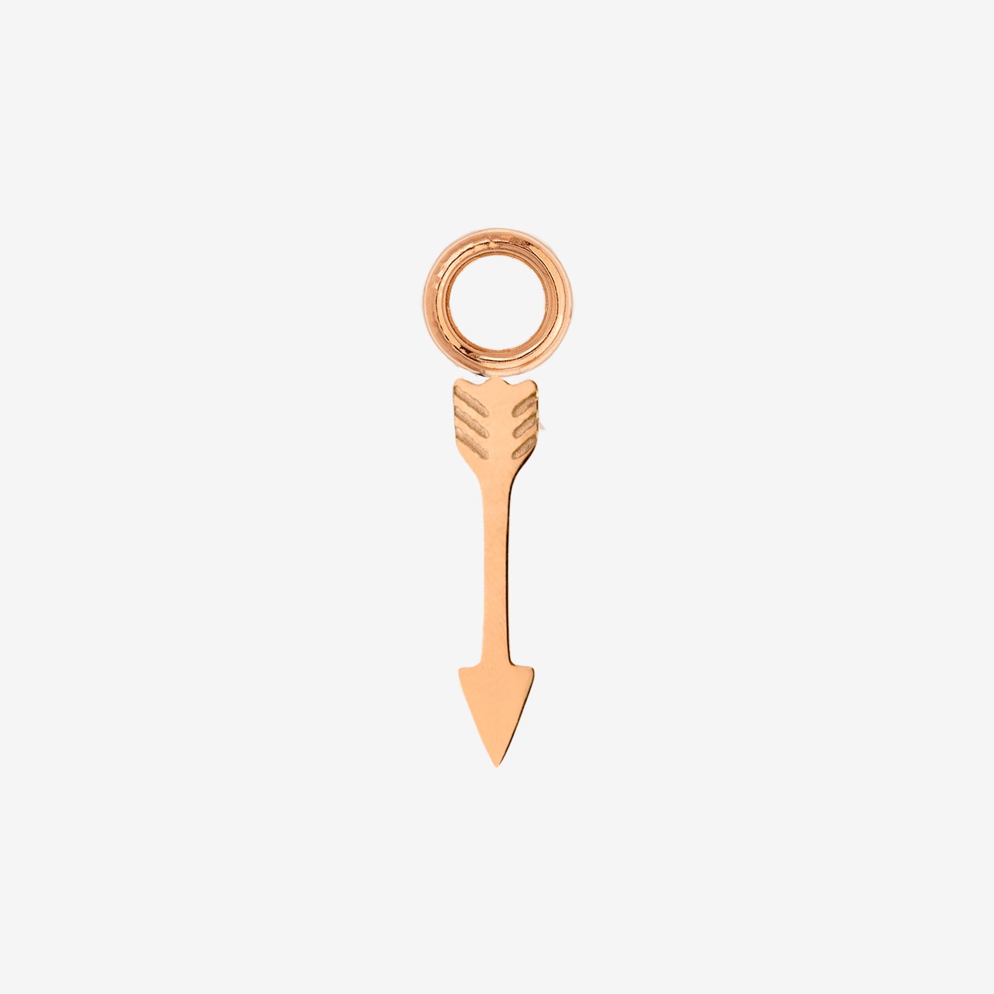 Cupid Arrow Hoopies Rose Gold
