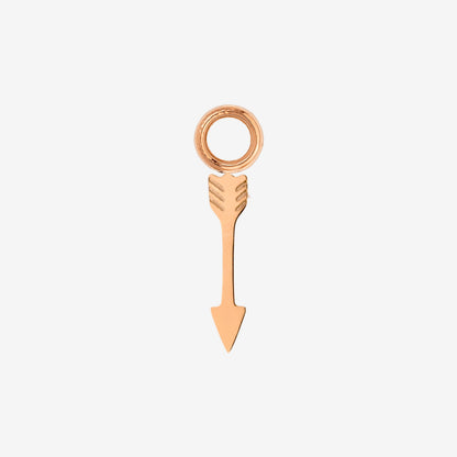 Cupid Arrow Hoopies Rose Gold