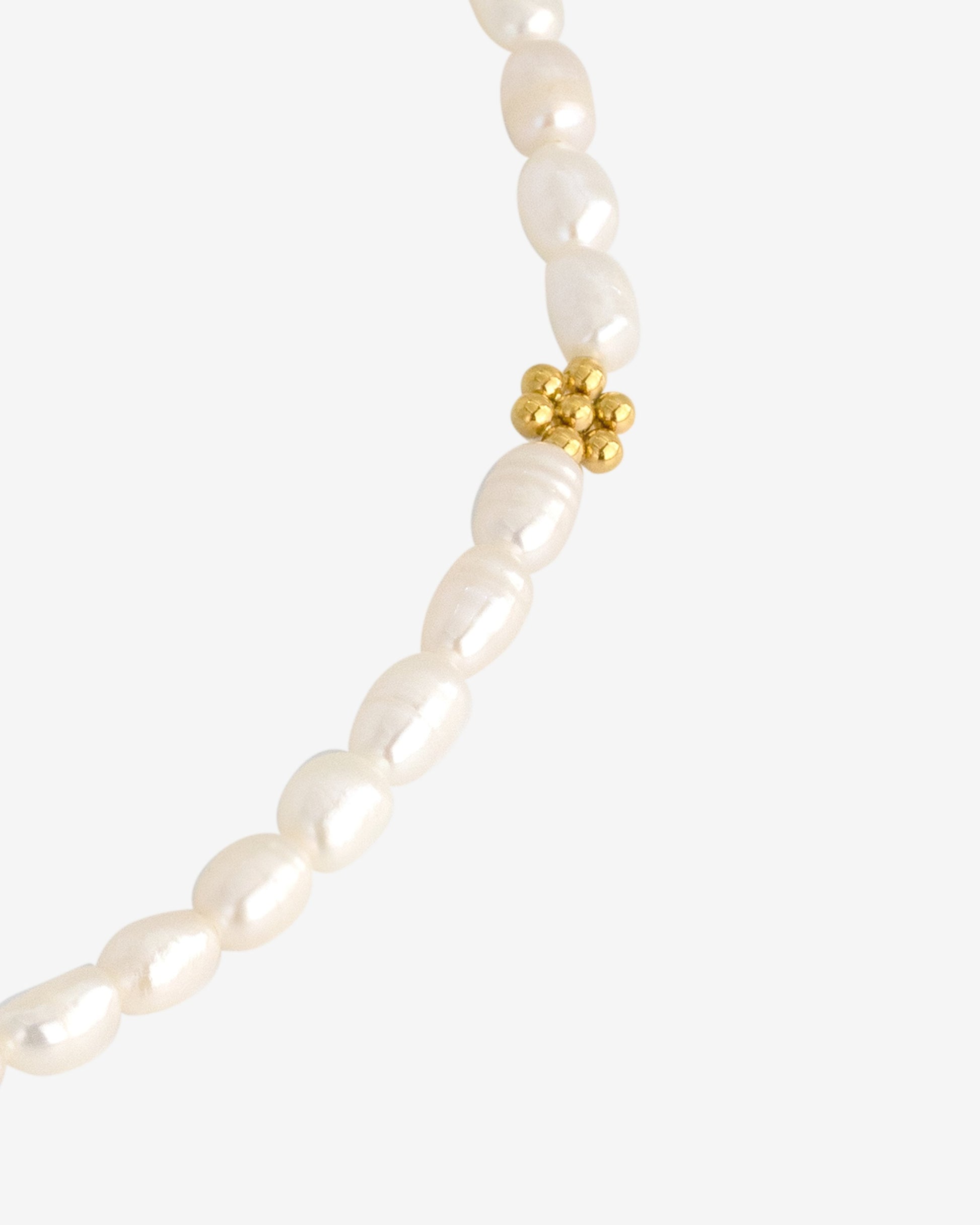 Blossom Pearl Choker Gold