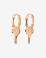Low-key Hoop Set Small Rose Gold